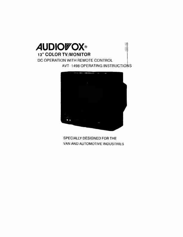 Audiovox CRT Television AVT 1498-page_pdf